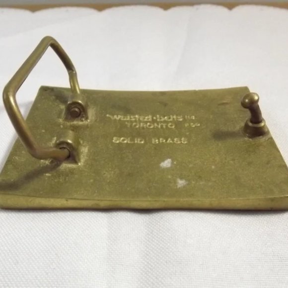 Vintage Distressed Suzuki Motorcycles Automotive Belt Buckle - Picture 9 of 10